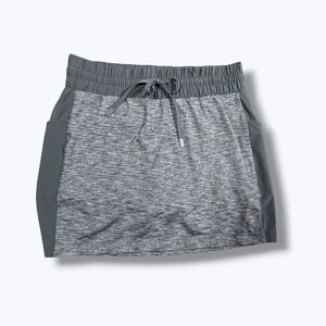 Athleta Skort XS Gray Performance Golf Active Outdoor Athleisure Stretch Sporty